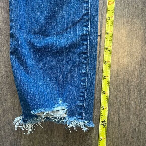 Abercrombie & Fitch Blue High Rise Super Skinny Ankle - Curve Love 29/8R - Picture 3 of 5